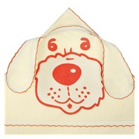 Baby terry bath towel 80x80 beige