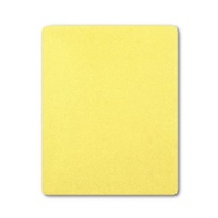 Terry crib sheet yellow