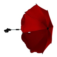 Stroller umbrella - red