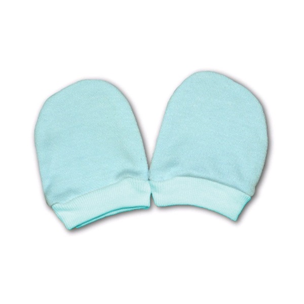 Gloves for newborn turquoise, size 56 (0-3m)