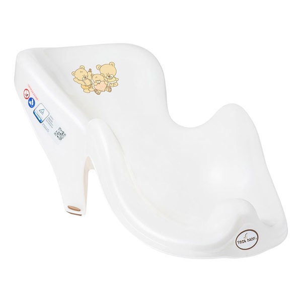 Bathing chair teddy bear white