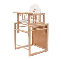 New Baby Victory natural beech chair Bears 2