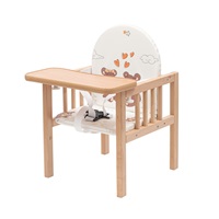 New Baby Victory natural beech chair Bears 2