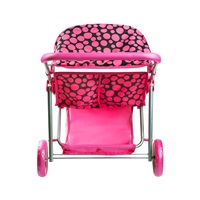 Sports stroller for 2 dolls PlayTo Klaudia pink