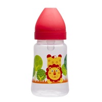Wide-mouth bottle Akuku 250 ml red