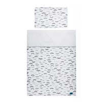 5-part bed linen Belisima Little Man 100/135 grey