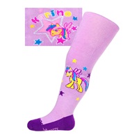 Cotton tights New Baby 3xABS purple carino, size 104 (3-4y)