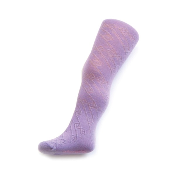 Baby jacquard tights New Baby purple, size 92 (18-24m)