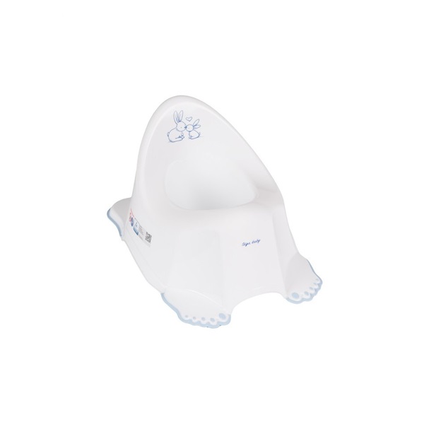 Playing baby potty non-slip Bunny white