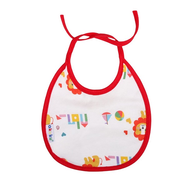 Baby bib Akuku mini for girls