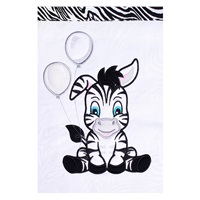 3-piece bedding New Baby Zebra 100/135 white-black