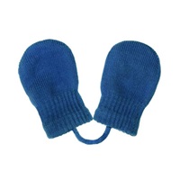 Baby winter gloves New Baby blue, size 56 (0-3m)