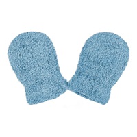 Baby winter gloves New Baby with drawstring blue, size 62 (3-6m)