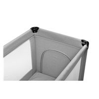 Travel cot CARETERO Basic grey