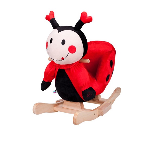 Rocking toy with melody PlayTo ladybug