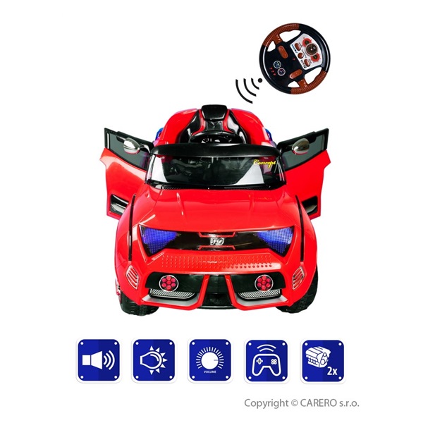 Electric car Bayo GARI red