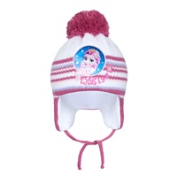 Winter baby hat New Baby Lisa dark pink, size 104 (3-4y)