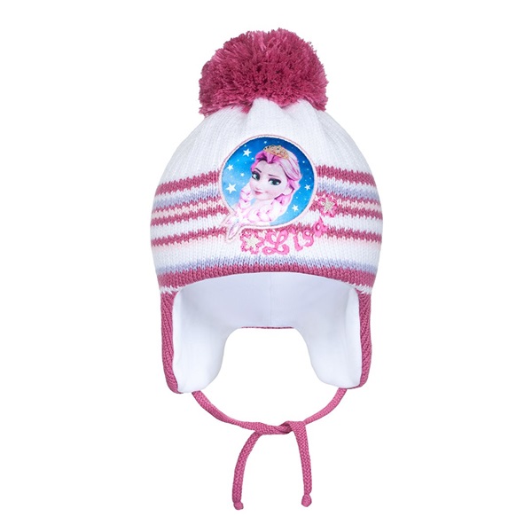 Winter baby hat New Baby Lisa dark pink, size 104 (3-4y)