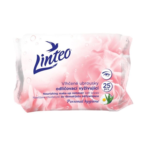 Linteo Satin Make-up Removing Wipes 25 pcs