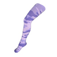 Cotton Tights New Baby with camouflage pattern light pink-purple, size 104 (3-4y)