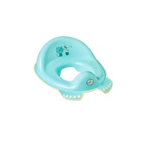 Children's toilet seat anti-slip Dog and Cat blue