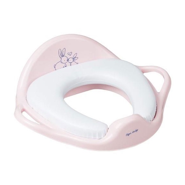 Baby toilet seat soft Rabbits pink