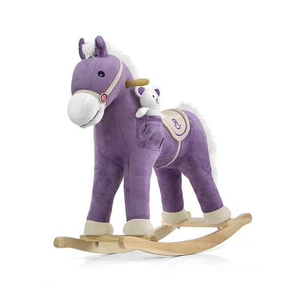 Rocking horse with melody Milly Mally Pony purple