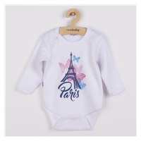 New Baby Towns Pink Long Sleeve Baby Bodysuit, size 56 (0-3m)