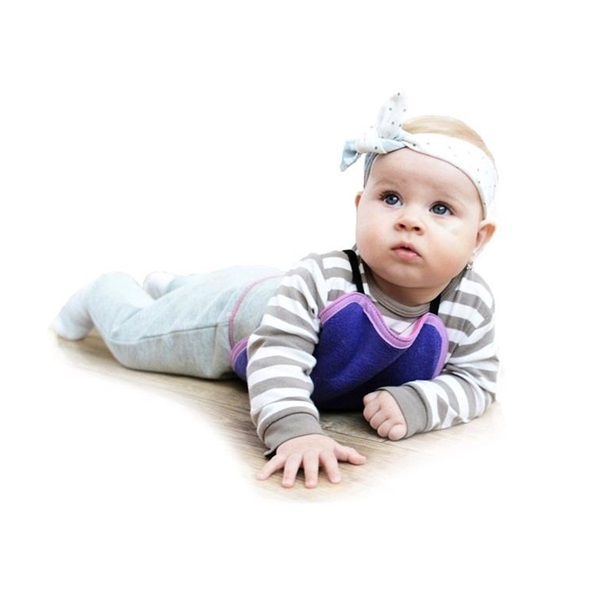 Baby crawler VG blue-anthracite, size Univerzální