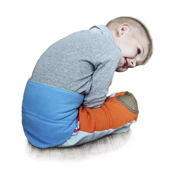 Baby bib 0-5 years VG anthracite-lime, size 6-18 m