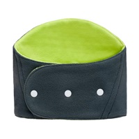 Baby bib 0-5 years VG anthracite-lime, size 6-18 m