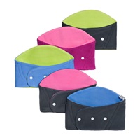 Baby bib 0-5 years VG anthracite-lime, size 6-18 m