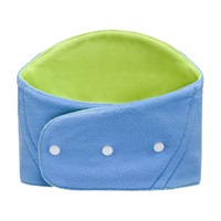 Baby bib 0-5 years VG blue-lime, size 6-18 m