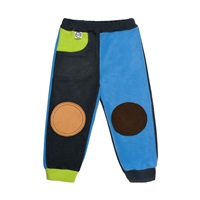 Children‘s fleece VG blue-anthracite, size 104/110