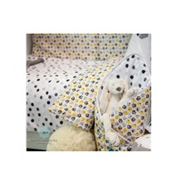 3-piece bedding Belisima Kittens 90/120 yellow