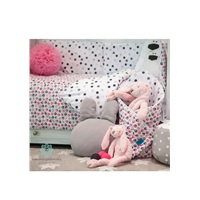 6-part bed linen Belisima Kittens 100/135 pink