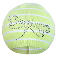 Spring cap New Baby dragonfly green, size 86/92