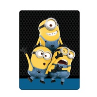 Children's double-sided car blanket Minions 120x150 cm