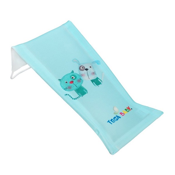 Fabric bathing chaise longue Puppy and Cat turquoise