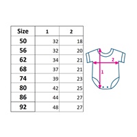 Short sleeve body New Baby Classic, size 56 (0-3m)