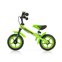 Kids bike Milly Mally Dragon with brake green