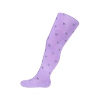 Baby Cotton Tights 3D New Baby Light Purple, size 68 (4-6m)