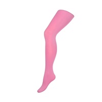 Baby Cotton Tights 3D New Baby Pink with Polka Dots, size 152 (11-12y)