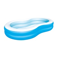 Family inflatable pool Big Lagune Bestway 262x157x46 cm