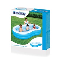 Family inflatable pool Big Lagune Bestway 262x157x46 cm