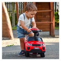 Baby Mix red SUV baby bouncer