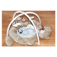 Luxury play blanket with melody PlayTo teddy bear