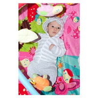 Large Luxury Play Blanket with PlayTo Animals Melody