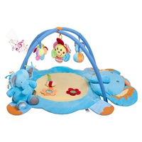 Play blanket with melody PlayTo Elephant with toy