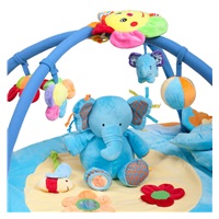 Play blanket with melody PlayTo Elephant with toy